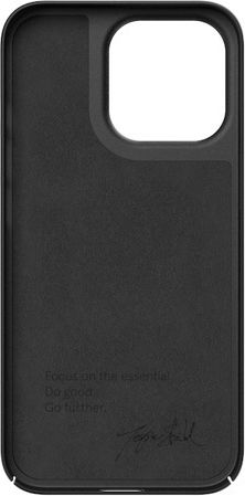 Nudient Thin Back Cover Σιλικόνης 1mm Ink Black (iPhone 13 Pro)