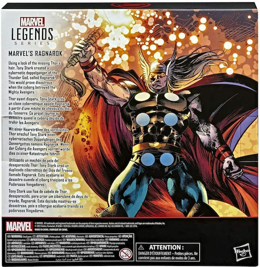Φigură de acțiune Legende Marvel Thor Thor Marvel's Ragnarock pentru copii de 4+ ani ani
