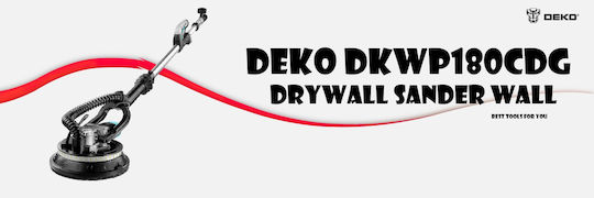 Deko DKWP180CDG Telescopic Power Disc Sander 750W