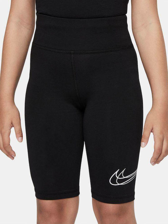 Παιδικό Κολάν Αθλητικό Κοντό Μαύρο Sportswear