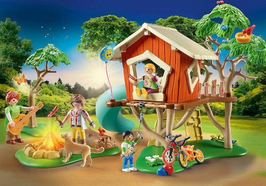Playmobil Family Fun Treehouse with Slide for 4-10 years old
