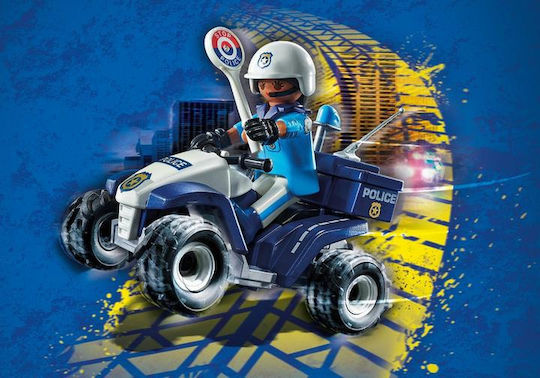 Playmobil City Action Police Quad for 4-10 years old