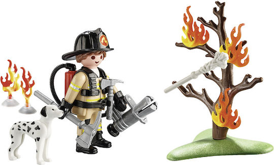 Playmobil Βαλιτσάκι City Action Fire Rescue για 4 ετών