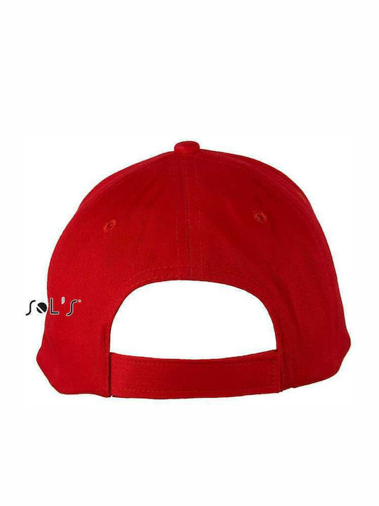 Sol's Kinderhut Jockey Stoff Sunny Rot