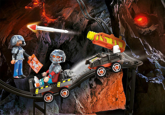 Playmobil Dino Rise Μαχητές με Όχημα Μεταφοράς Πυραύλων για 5-10 ετών