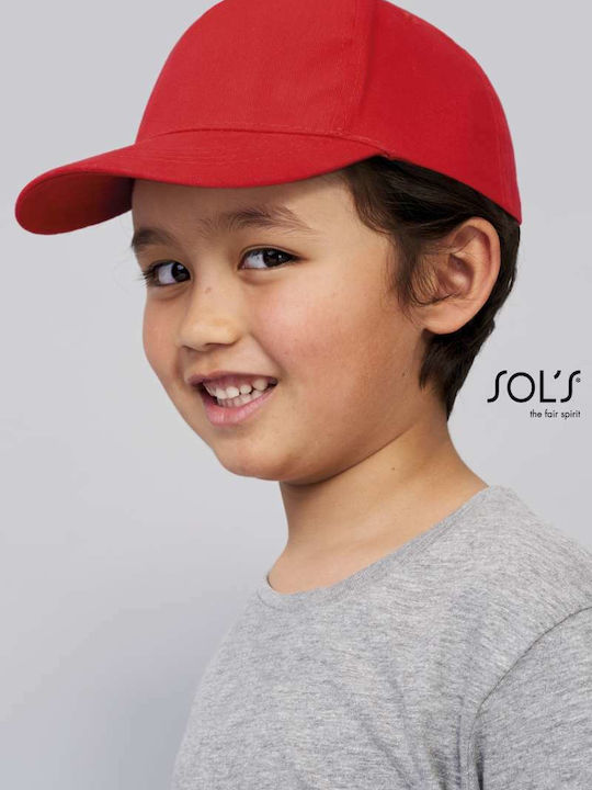 Sol's Palarie Copii Jockey Sunny Galben Cu Protectie Solara