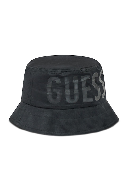Guess Παιδικό Καπέλο Bucket Υφασμάτινο Μαύρο