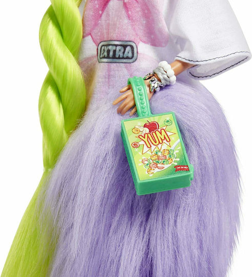 Barbie Neon Green Doll Extra for 3+ years+ Years