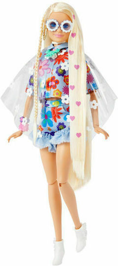 Barbie Flower Power Κούκλα Extra για 3+ Ετών