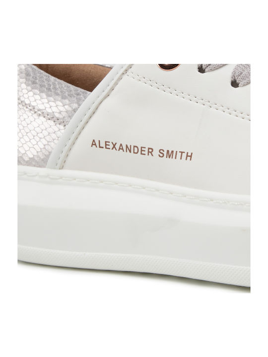 Alexander Smith Eco Wembley Γυναικεία Flatforms Sneakers Λευκά
