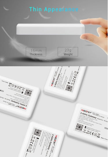 GloboStar MiBOXER WL-Box1 Интелигентен Превключвател 1 Канал Wi-Fi & RF