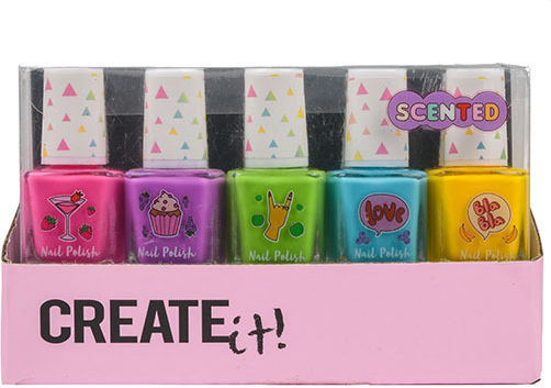 Canenco Kinder-Nagellacke 5er-Pack