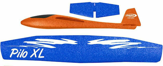 Jamara Kunststoff-Bauspielzeug Pilo XL Foam Glider EPP Blue-Orange für Kinder ab 3+ Jahre alt Jahren
