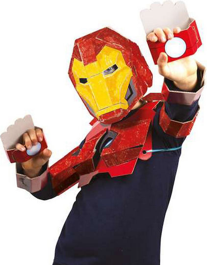 Clementoni Παιχνίδι Κατασκευών Χάρτινο Marvel Avengers Iron Man Mask για Παιδιά 5+ Ετών