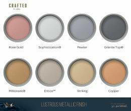 Crown Χρώμα Pewter 1.25lt Γκρι Ματ