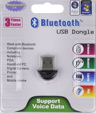 USB Bluetooth 2.0 Adapter up to 10m Range (SY-E311)
