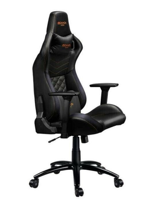 Canyon Nightfall GС-7 Καρέκλα Gaming Δερματίνης με Ρυθμιζόμενα Μπράτσα Μαύρη