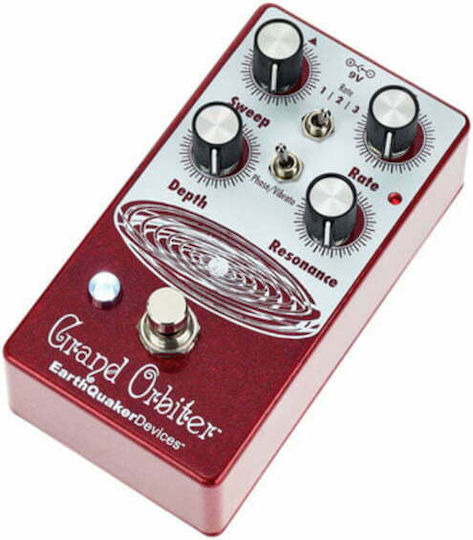 EarthQuaker Devices Grand Orbiter V2 Vibrato EQDGOR Pedals Effect Phaser Electric Guitar and Electric Bass