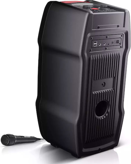 Sharp Ηχείο Karaoke με Ενσύρματo Μικρόφωνο και Εφέ Φωτισμού PS-929 Party Speaker Μαύρο