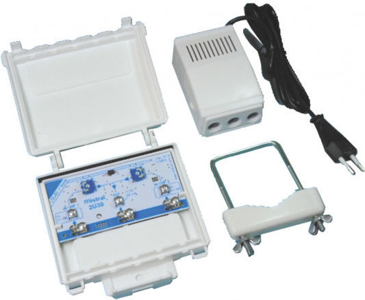 Mistral 2U30 UHF1-UHF2 30dB Line-Verstärker Satelliten 9000-6584