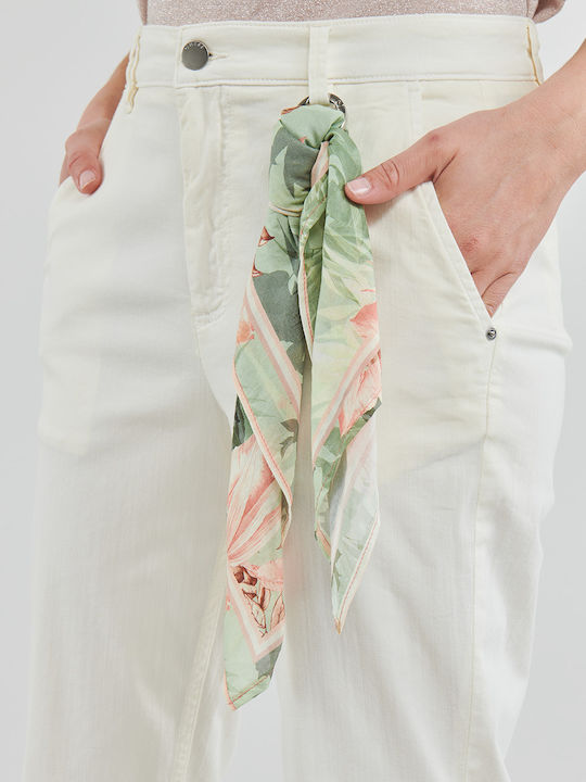 Candis Women's Chino Trousers Carrot Fit Beige