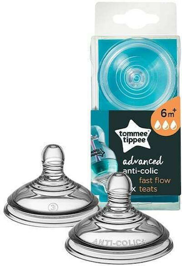 Tommee Tippee Babyflaschensauger für 6+ Monate 2Stück