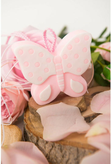 Christening Favor with Butterfly Soap