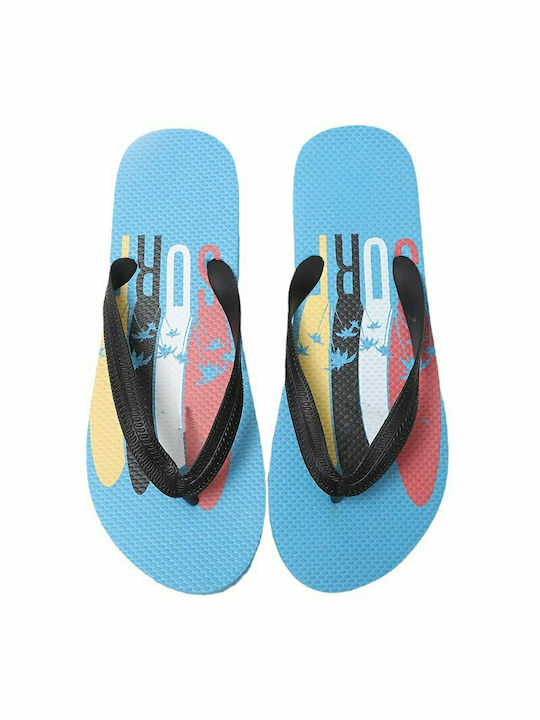 Jomix Men's Flip Flops Blue / Black