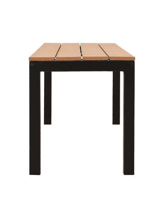 Bench Outdoor Wooden 110x39x45cm