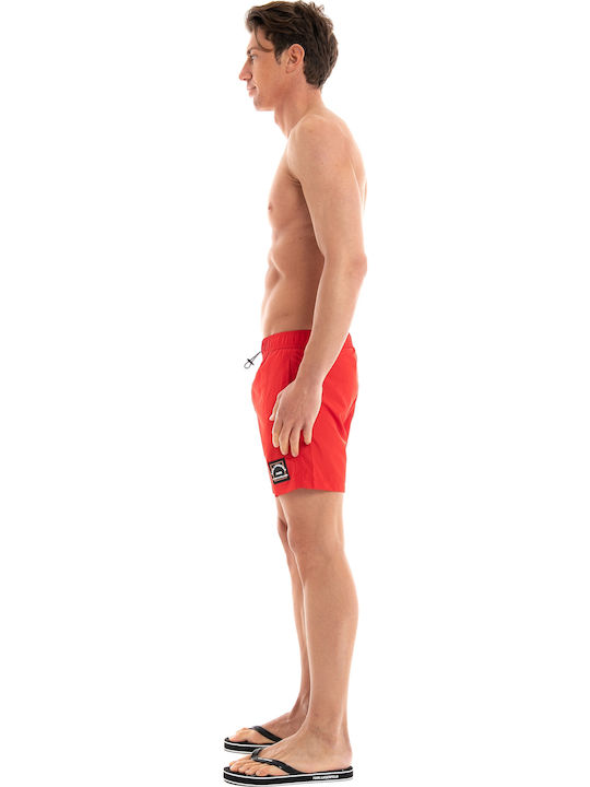 22MBM01 Men's Swimwear Shorts Red