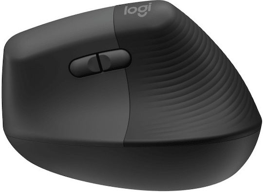 Logitech Lift Ασύρματο Εργονομικό Vertical Ποντίκι Μαύρο
