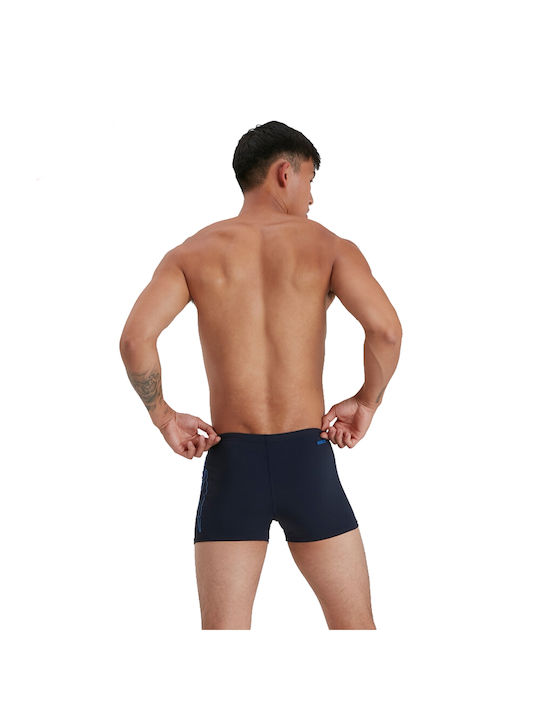 Speedo Boom Logo Placement Men's Swimwear Shorts Navy Blue