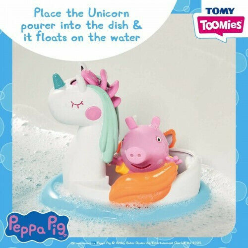 Tomy Peppa Unicorn Bath Float