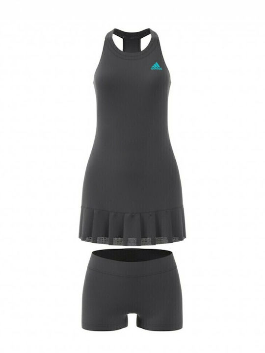 adidas Dress HF7144 Γυναικείο Φόρεμα Grey Six