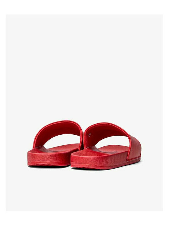 June Batwing Men's Slides Brilliant Red