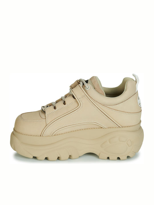 London Damen Chunky Sneakers Beige