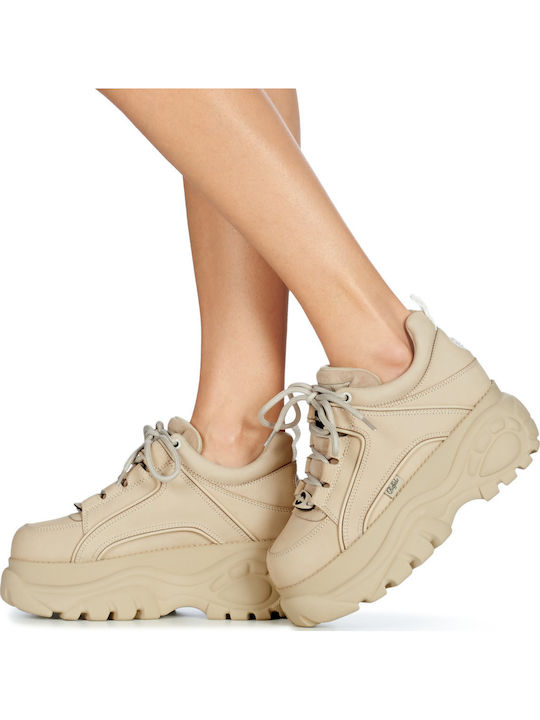 London Damen Chunky Sneakers Beige