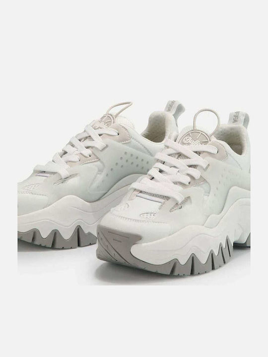 Damen Chunky Sneakers Weiß