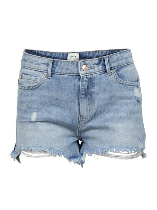 Women's Jean Shorts Light Blue Denim