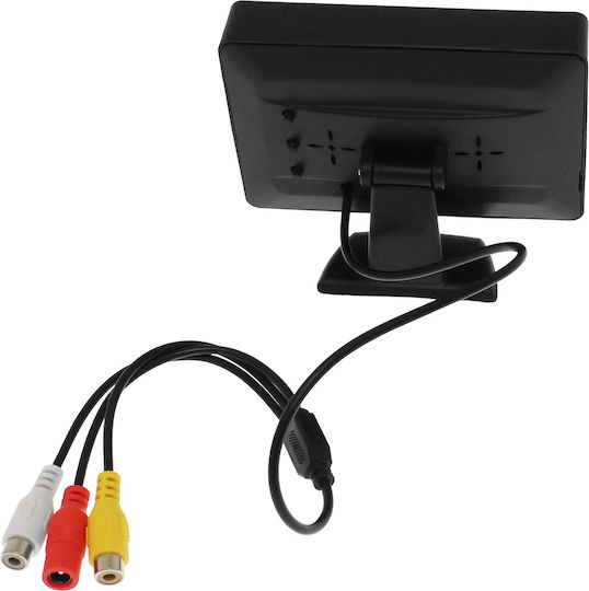 TFT 4.3 Inch Camera Monitor for Dashboard Car 12V