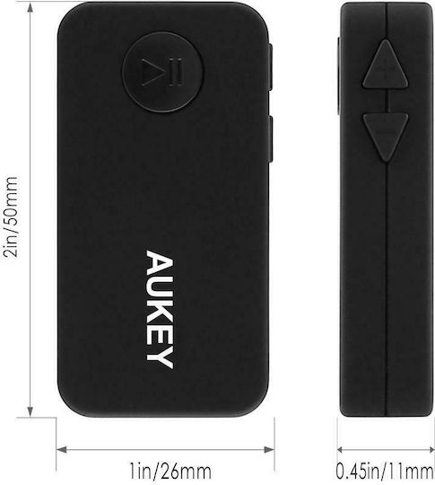 Aukey USB Bluetooth 2.0 Adapter Schwarz (BR-C2)