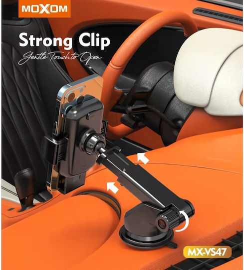 Moxom MX-VS47 Car Mobile Mount with Adjustable Hooks Black