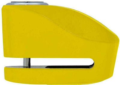 Abus 275A-Y Motorcycle Disc Brake Lock with Alarm in Yellow