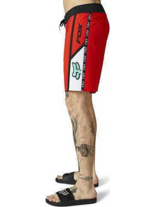 Dvide Men's Swimwear Bermuda Flo Red Striped