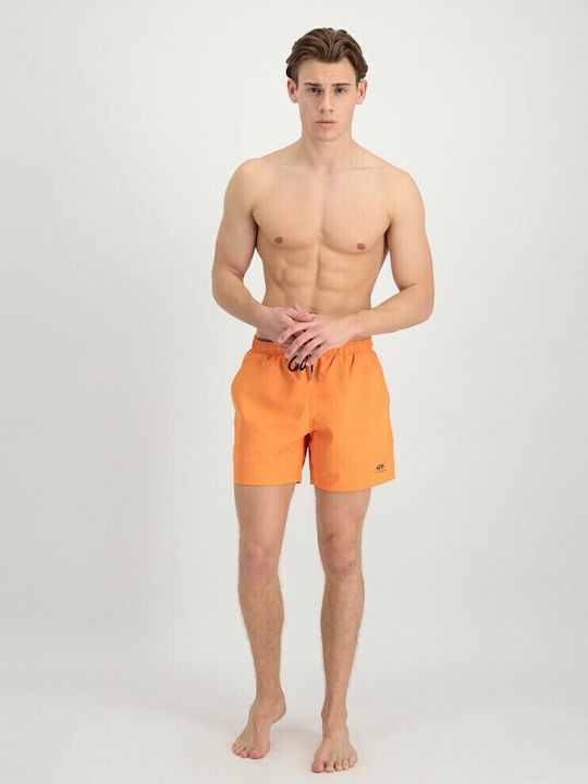 Hydrochromic Men's Swimwear Shorts Orange