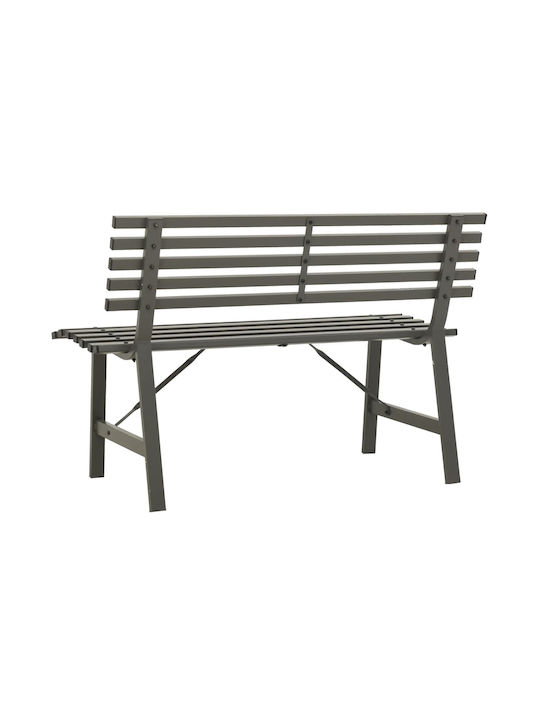 Bench Outdoor Metal Black 110x59x76.5cm