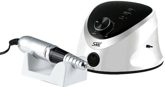 SML M12 Nagelfräser Strom 35W Weiß mit Pedal mit 35000 Umdrehungen pro Minute
