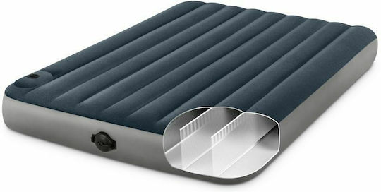 Intex Intex Doppel-Inflatable Camping-Luftmatratze mit Integrierter Dura-Beam Pumpe 203x152x25cm