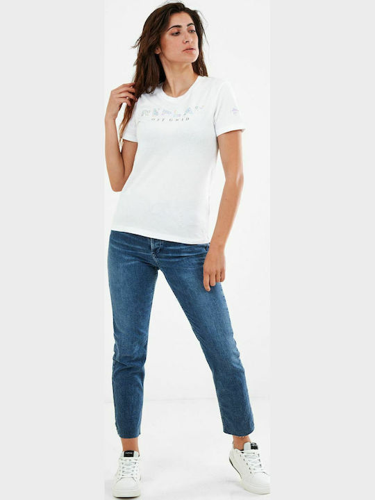 Damen T-Shirt Weiß