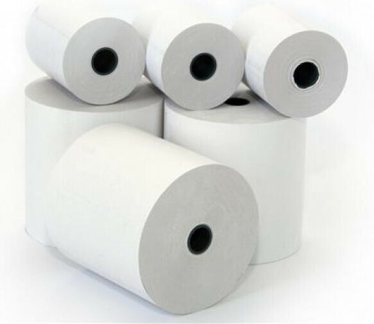 PaperRoll Thermische Kassenrollen Registrierkasse Π80xΔ80mm mit Länge 70m 48gr/m² 1Stück